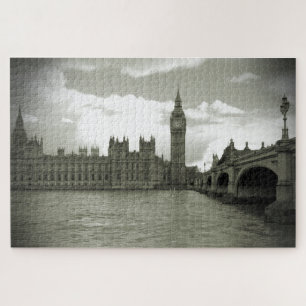 Big Ben Parlament in Black & White 20x30 -1014 pc