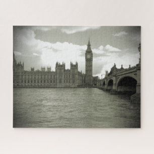 Big Ben Parliament in Black & White 16x20 - 520 pc