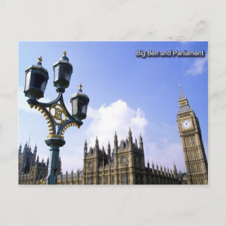 Big Ben Postcard Postkarte