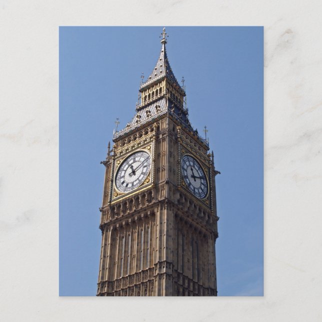 BIG BEN Postkarte (Vorderseite)