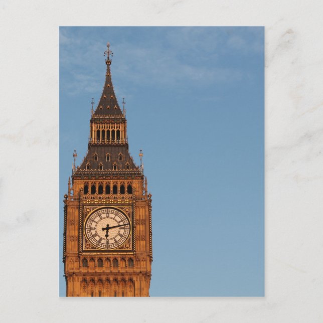 Big Ben Postkarte (Vorderseite)