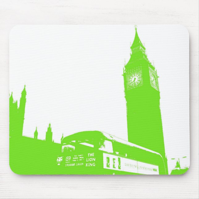 Big Ben Retro Mousepad (Vorne)