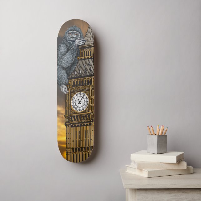 Big Ben Skateboard (Wandkunst)