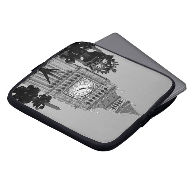 Big Ben Tower Laptopschutzhülle (Vorne Oben)