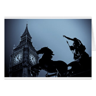 Big Ben und Boudica Statue