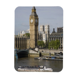 Big Ben und die Themse Magnet