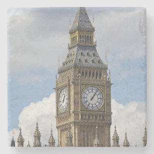 Big Ben und Houses of Parliament, London, Steinuntersetzer