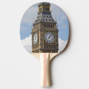 Big Ben und Houses of Parliament, London, Tischtennis Schläger