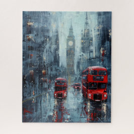 Big Ben und Red Commuter Busses