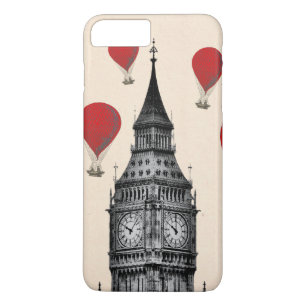 Big Ben und Red Hot Air Balloons 2 Case-Mate iPhone Hülle