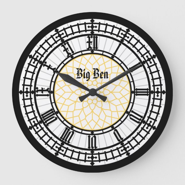 Big Ben Wand Clock Große Wanduhr (Vorderseite)