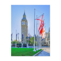 "Big Ben" Westminster, London UK Postcard