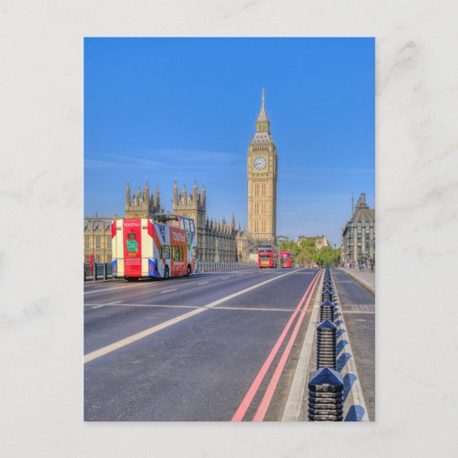 "Big Ben" Westminster, Londres Carte postale brita (Devant)