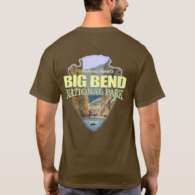 Big Bend National Park (Arrowhead) T-Shirt (Rückseite)