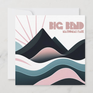 Big Bend National Park farbenfrohe Hügel