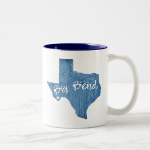 Big Bend National Park Holzmaserung Zweifarbige Tasse