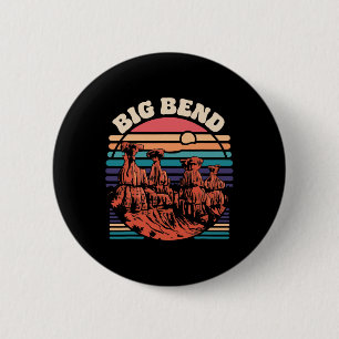 Big Bend National Park Souvenir Texas Outdoors Wan Button
