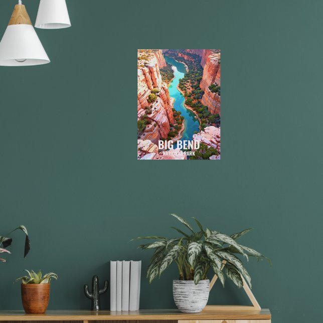 Big Bend National Park, Texas Poster (Wohnzimmer 1)