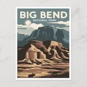 Big Bend National Park Texas Postkarte