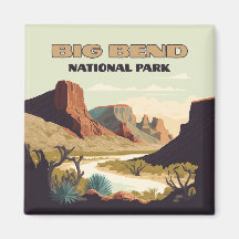 Big Bend National Park Texas Retro Reisen