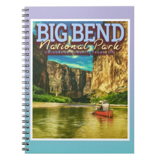 BIG BEND NATIONAL PARK - TEXAS USA NOTIZBLOCK