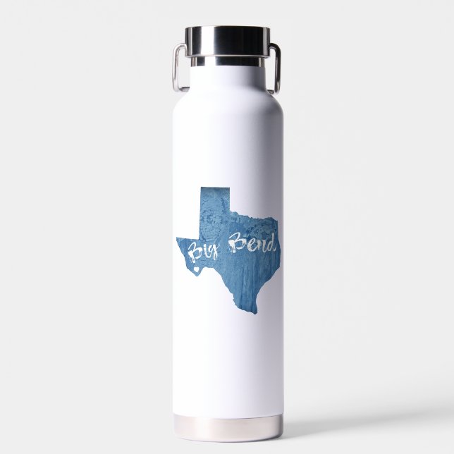 Big Bend National Park Wood Gran Trinkflasche (Vorne)