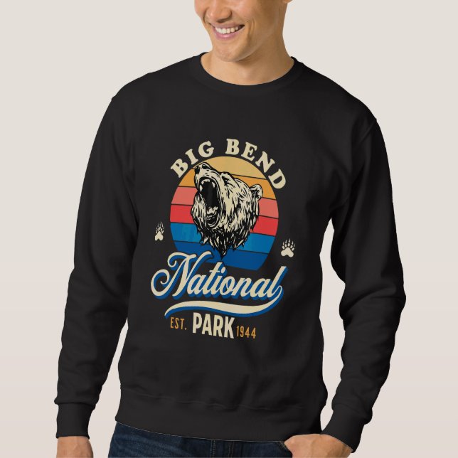 Big Bend Nationalpark 1 Sweatshirt (Vorderseite)