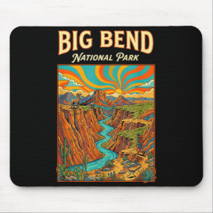 Big Bend Nationalpark Canyon Landschaft Texas Mousepad