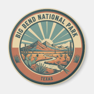 Big Bend Nationalpark Reise Magnet