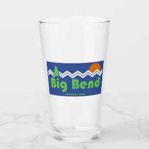 Big Bend Nationalpark Retro Glas