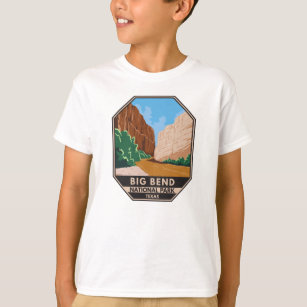 Big Bend Nationalpark Rio Grande Vintager T - Shir T-Shirt