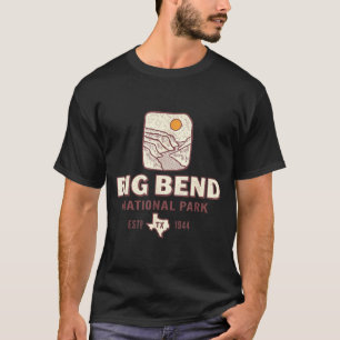 Big Bend Nationalpark Texas Reise Retro T-Shirt