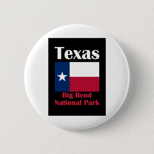 Big Bend Nationalpark TX Button (Vorderseite)