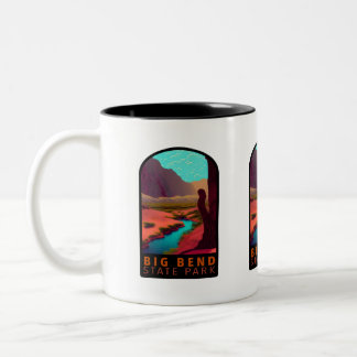 Big Bend Staat Park Texas Zweifarbige Tasse