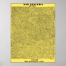 Big Bertha Maze Poster