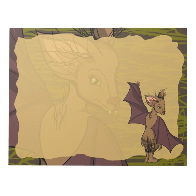 BIG Betty Bat Notizblock (Vorderseite)