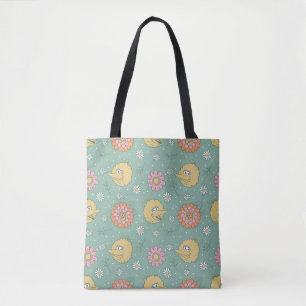 Big Bird   Good Vibes Floral Pattern Tasche