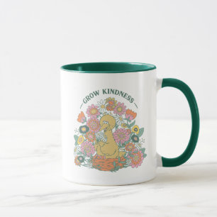 Big Bird   Grow Kindness floral Graphic Tasse