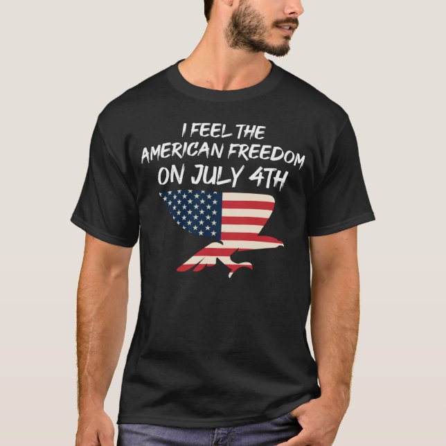 Big Bird on July 4th T-Shirt (Vorderseite)
