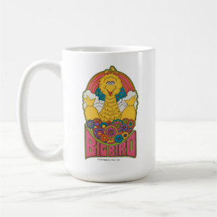 Big Bird   Psychedelisch Kaffeetasse