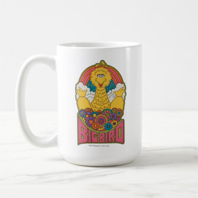 Big Bird | Psychedelisch Kaffeetasse (Links)