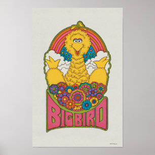 Big Bird   Psychedelisch Poster