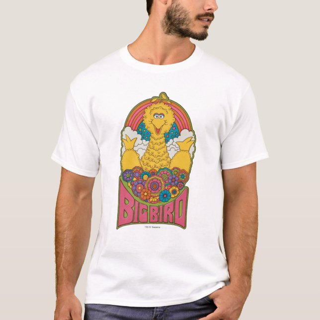 Big Bird | Psychedelisch T-Shirt (Vorderseite)