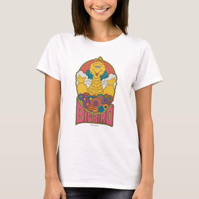 Big Bird | Psychedelisch T-Shirt (Vorderseite)