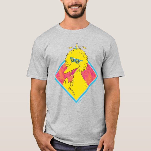 Big Bird | Tropisches Abzeichen 2 T-Shirt (Vorderseite)
