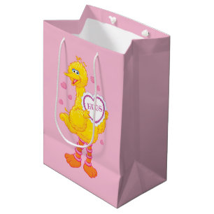 Big Bird Valentine Mittlere Geschenktüte