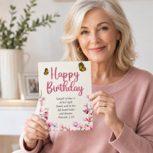 Big Birthday Mama Rosa Blumenschrift