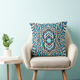 Big Blue Blast Throw Kissen