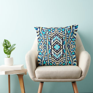 Big Blue Blast Throw Kissen