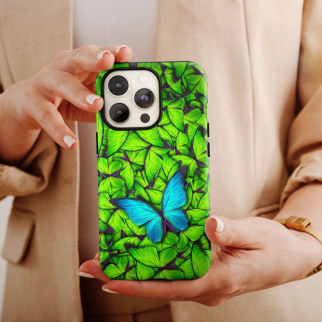 Big Blue Butterfly iPhone | Schmetterling iPhone 1 Case-Mate iPhone Hülle (Von Creator hochgeladen)
